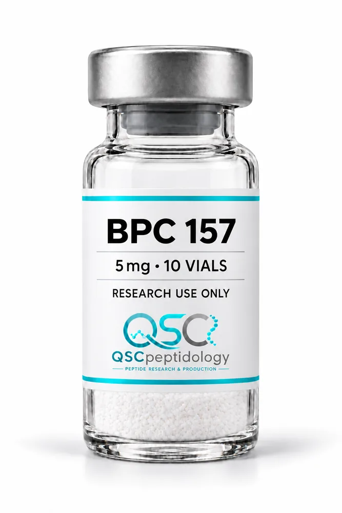 BPC-157 5mg (10-flaska förpackning) QSC Peptidology